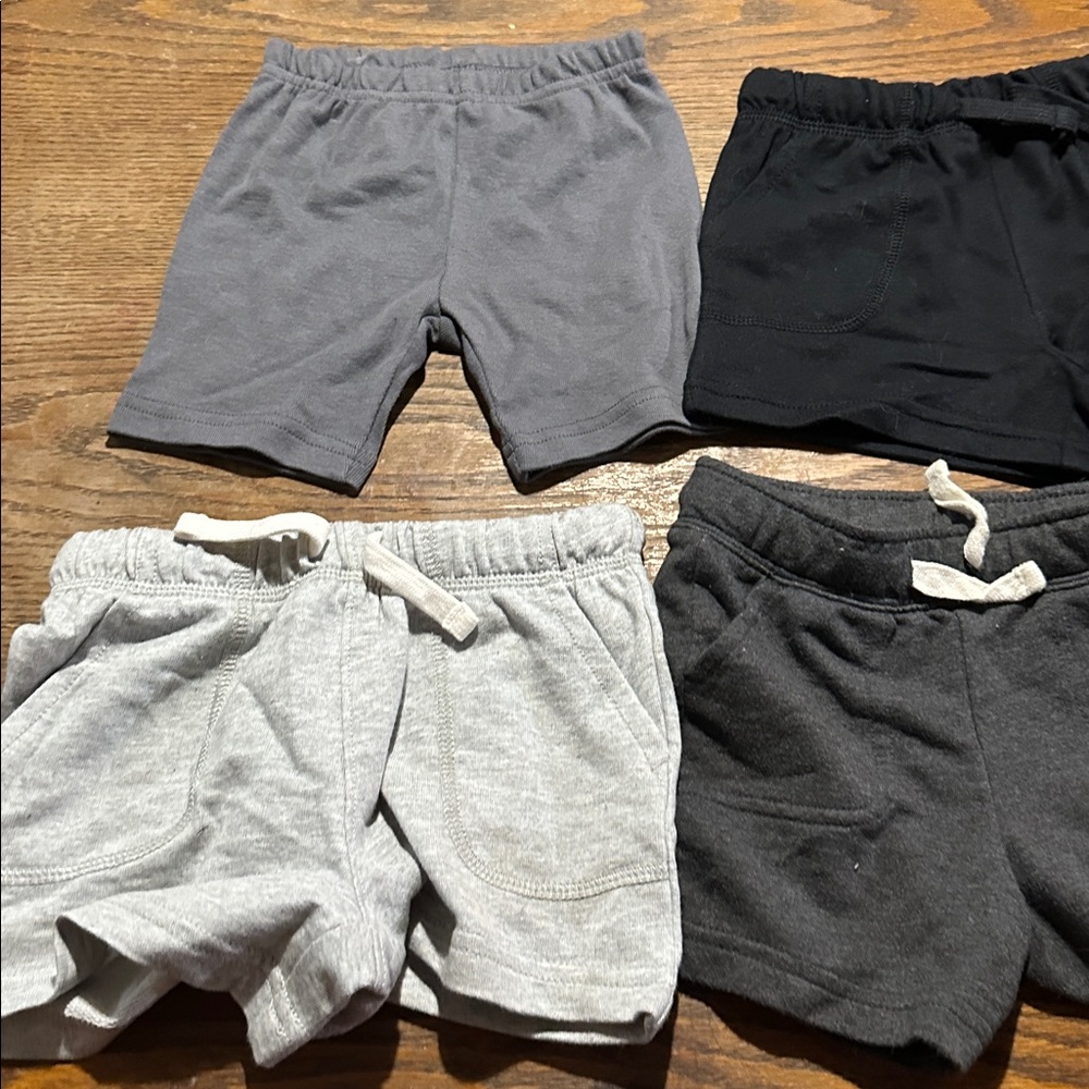 Kids' Assorted Color Shorts Set